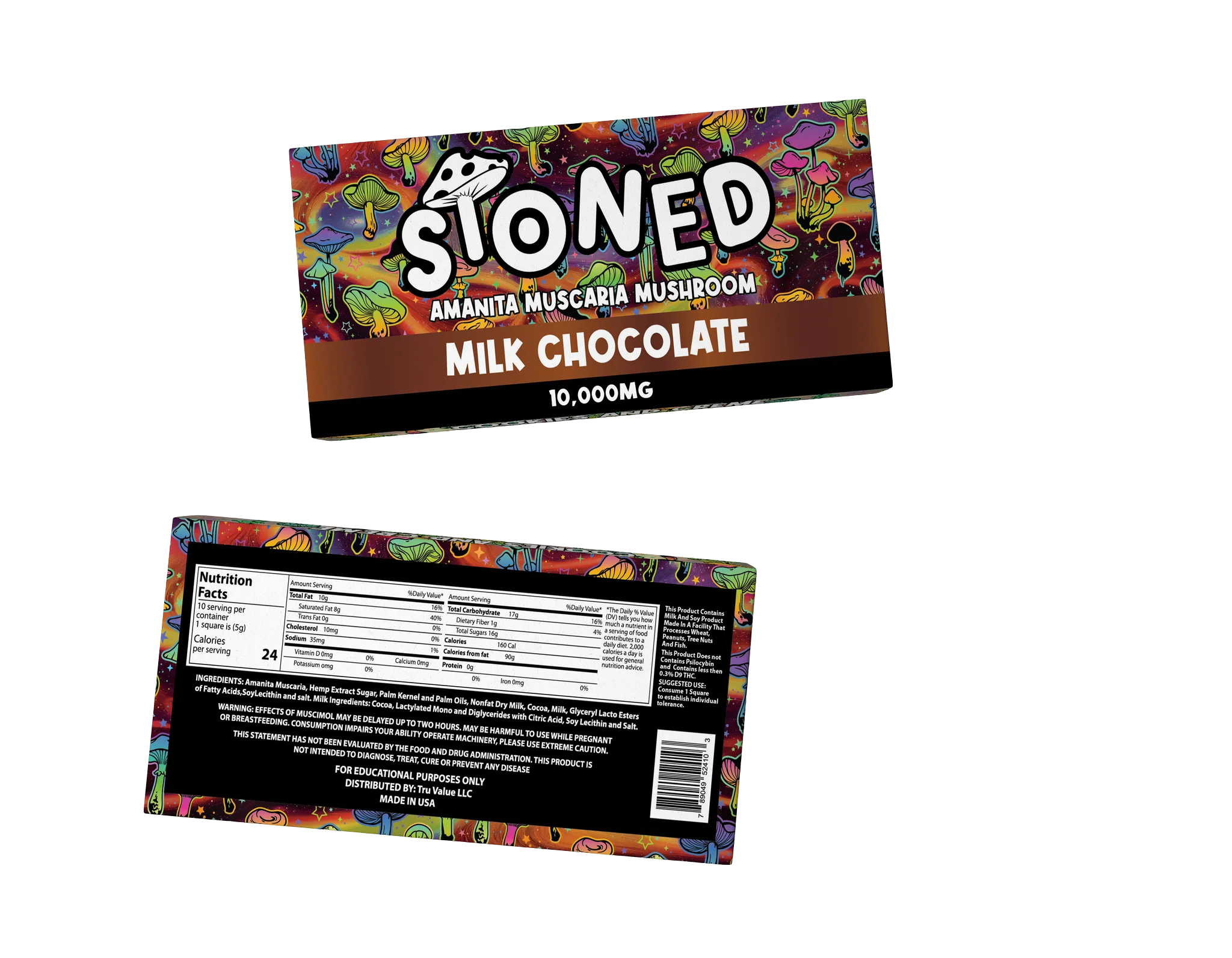 AMANITA MUSCARIA MUSHROOM CHOCOLATE - MILK CHOCOLATE