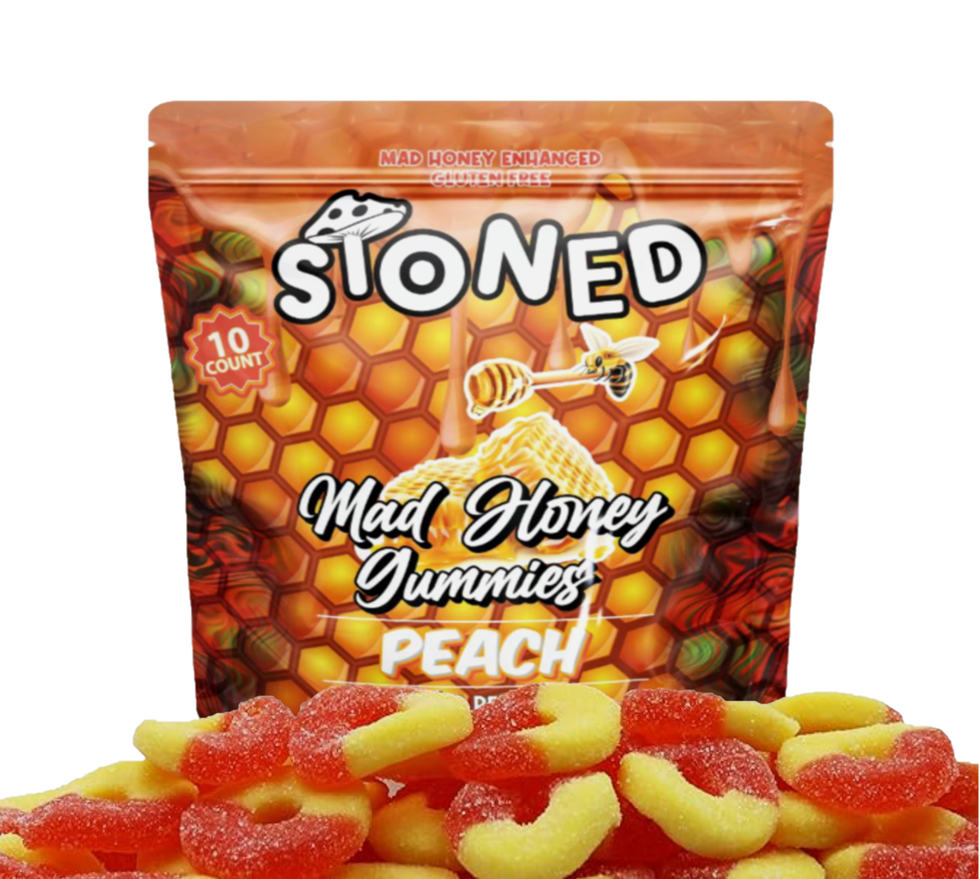 MAD HONEY GUMMIES - PEACH