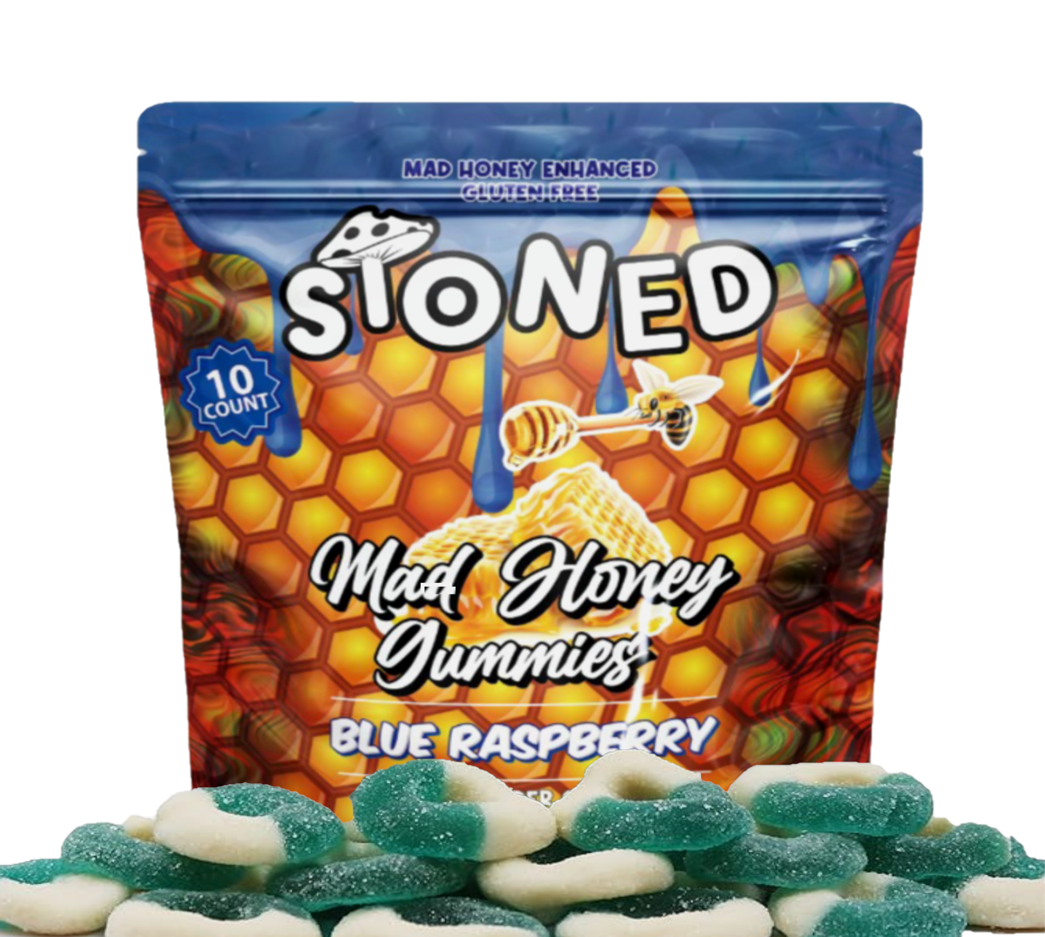 MAD HONEY GUMMIES - RASPBERRY