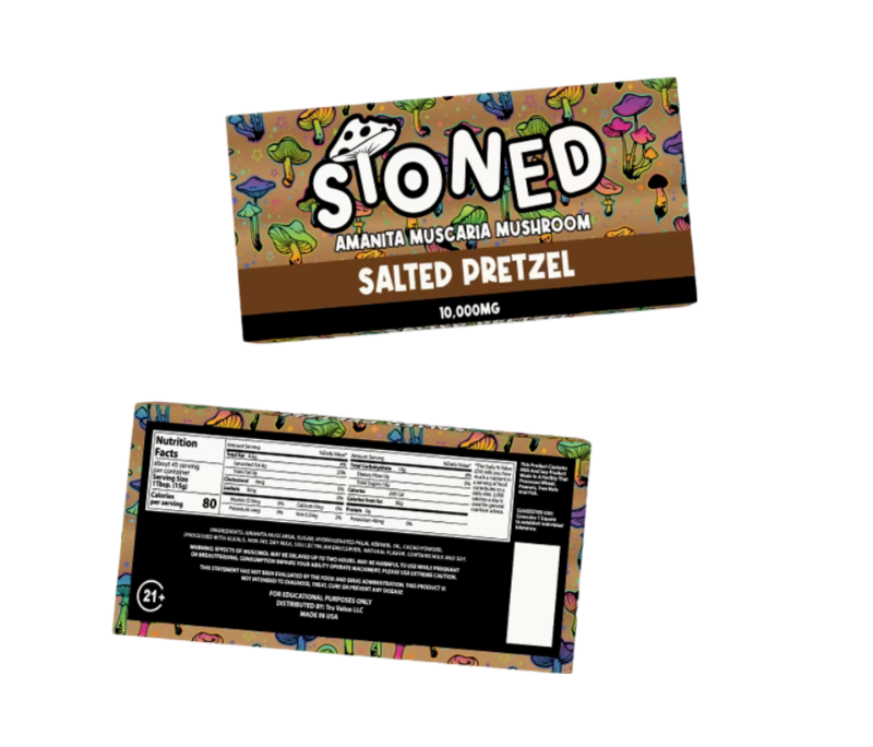AMANITA MUSCARIA MUSHROOM CHOCOLATE - SALTED PRETZEL
