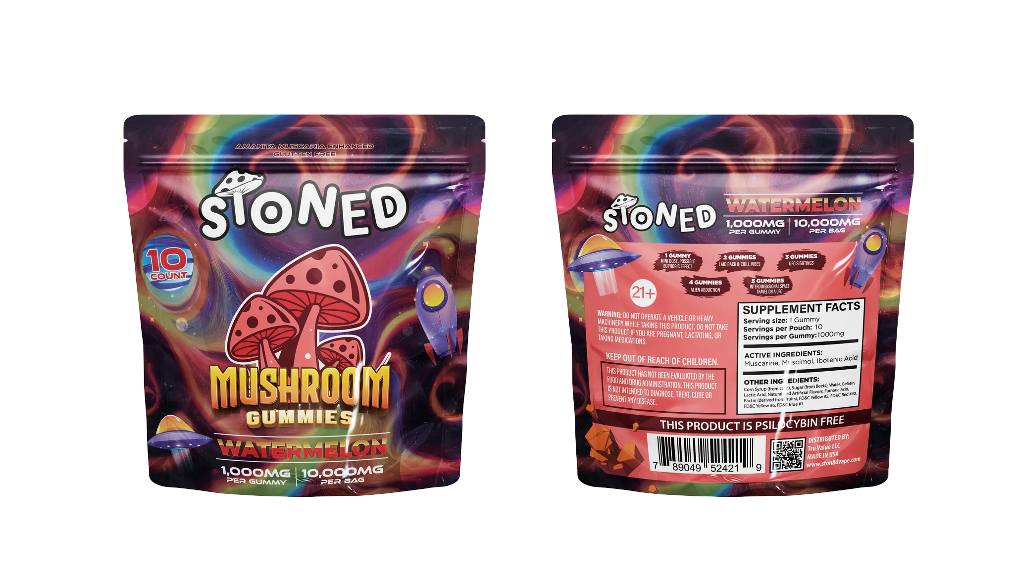 MUSHROOM GUMMIES - WATERMELON