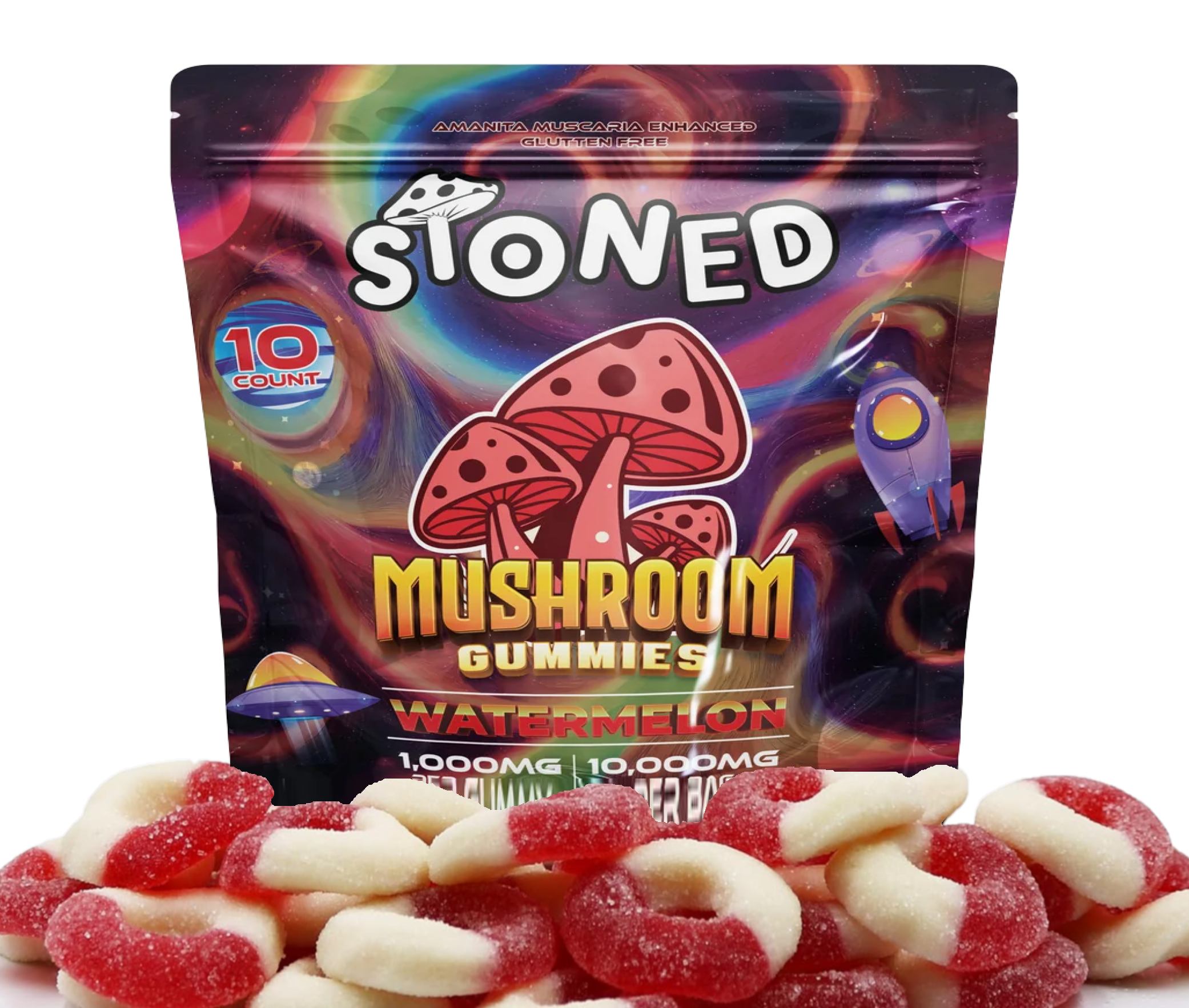 MUSHROOM GUMMIES - WATERMELON